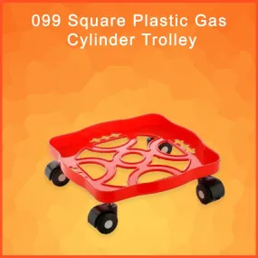 099 Square Plastic Gas Cylinder Trolley