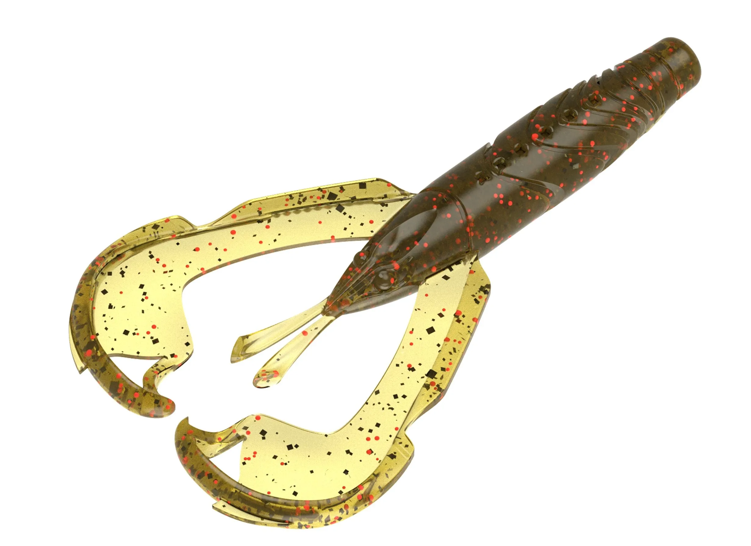 13 Fishing Lunch Bug 4 Inch Soft Plastic Craw