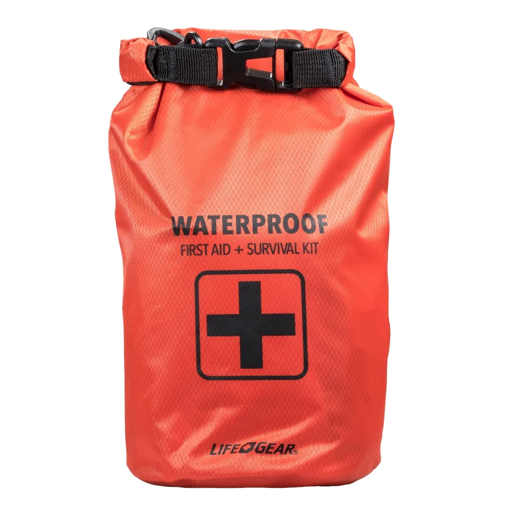 130 Piece Dry Bag First Aid And Survival Kit