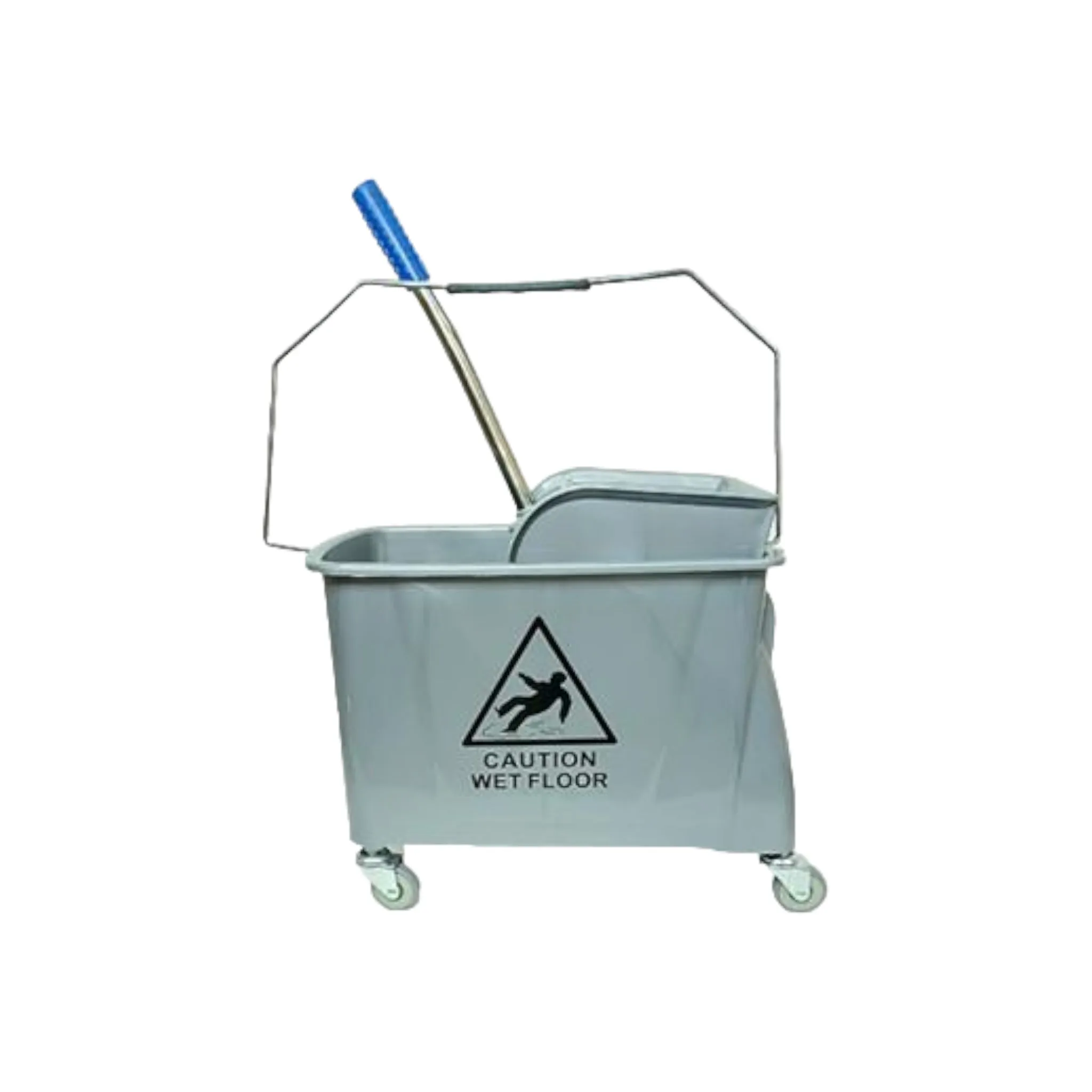 15L Wringer Mop Bucket Trolley Only Small 7160