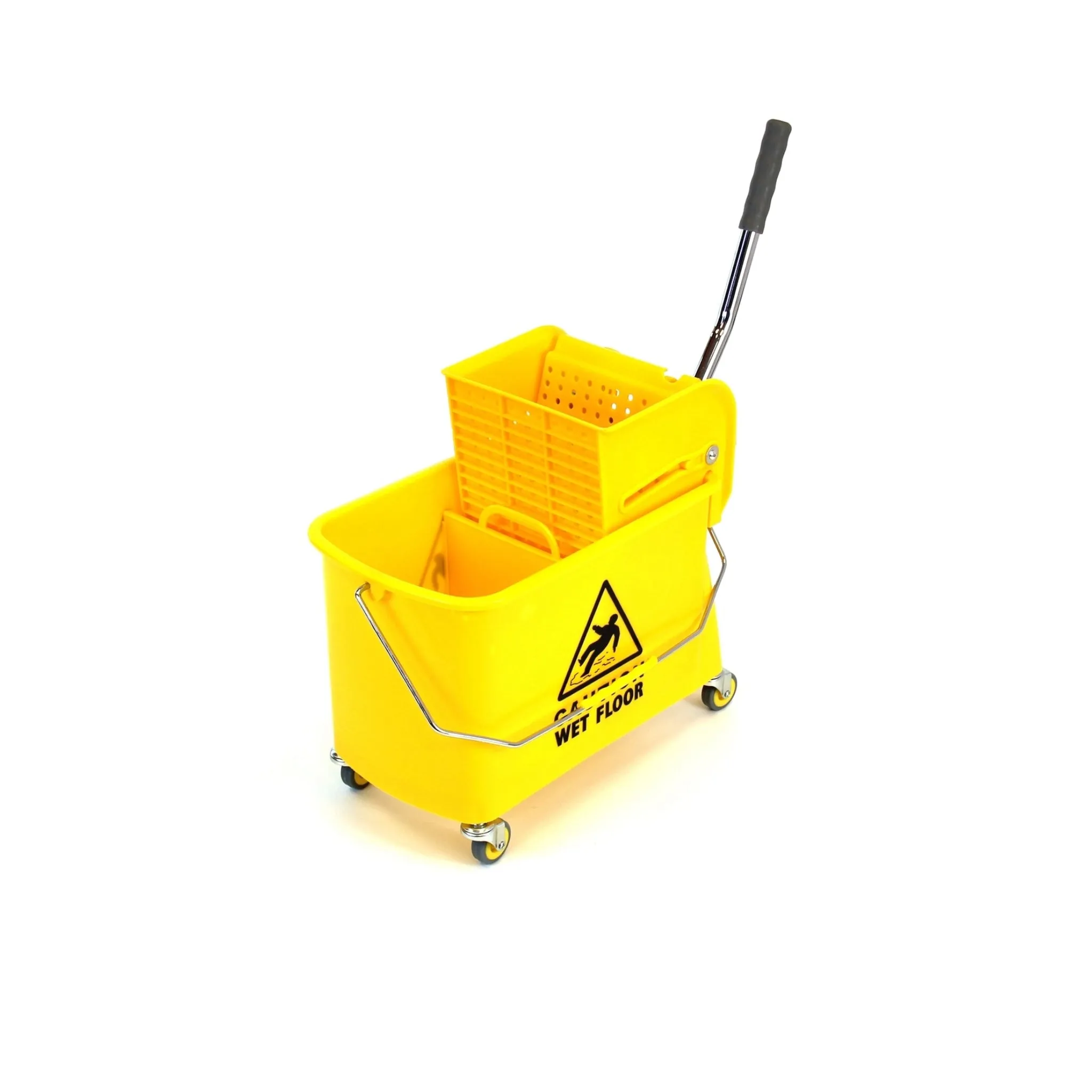 15L Wringer Mop Bucket Trolley Only Small 7160