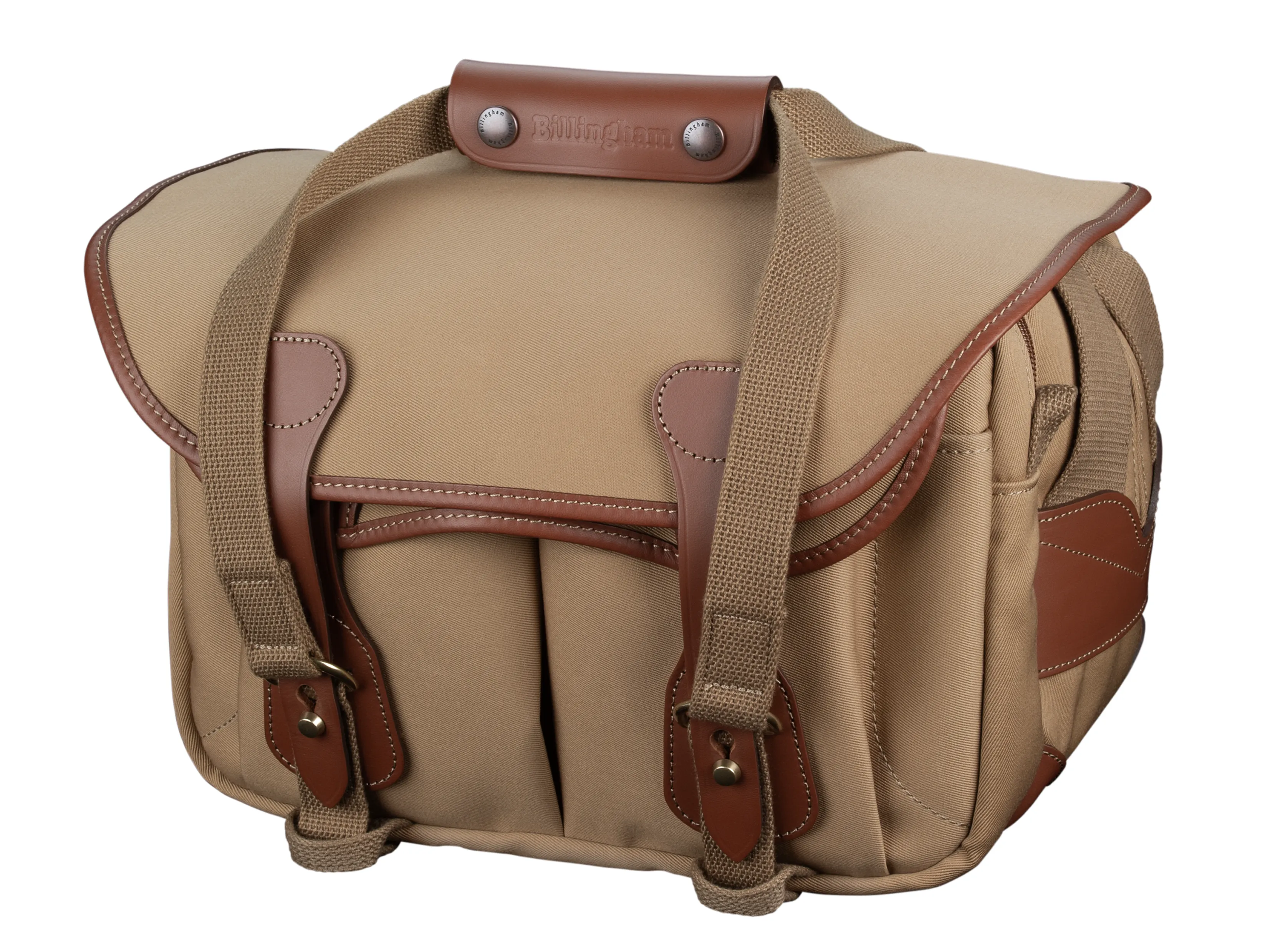 225 MKII Camera/Tablet Bag - Khaki Canvas / Tan Leather