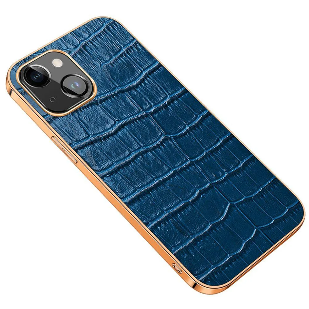 Abduco Genuine Leather iPhone Case Crocodile