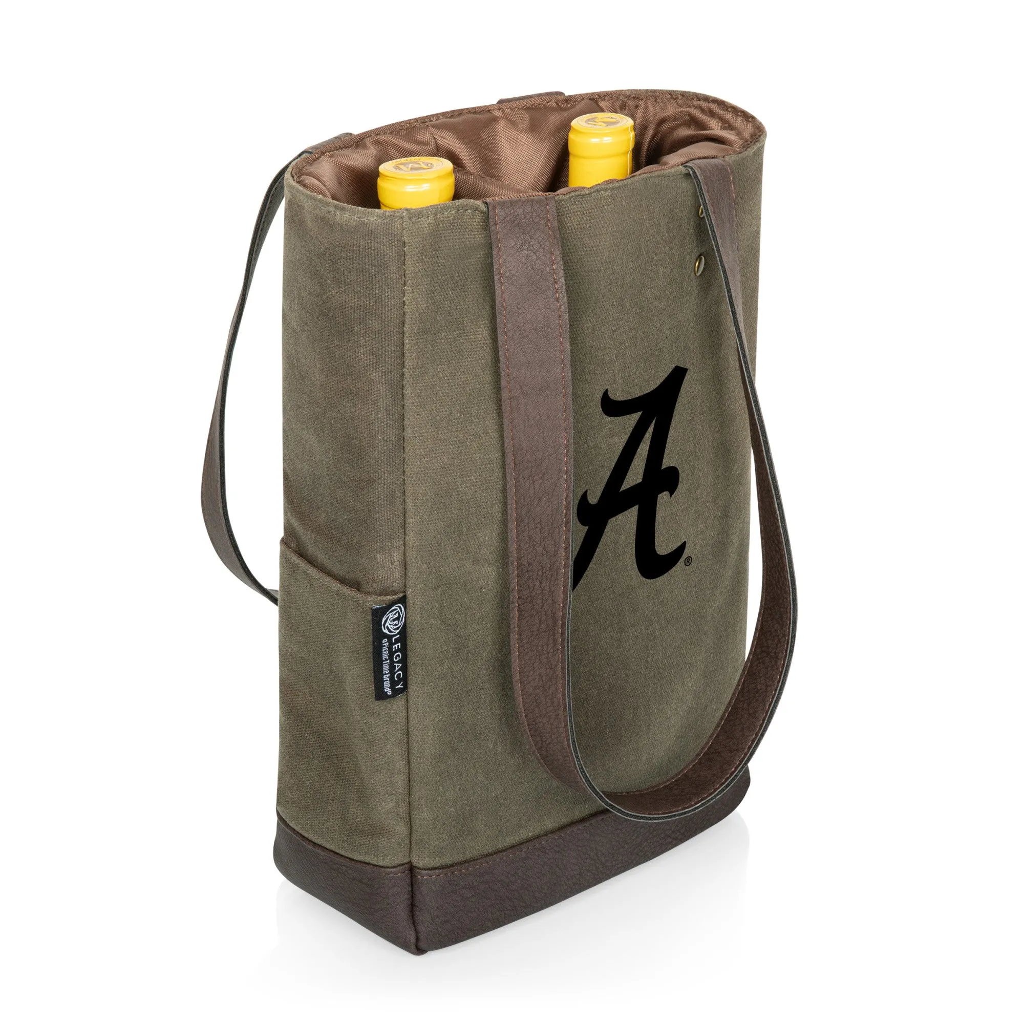 Alabama Crimson Tide - 2 Bottle Insulated Wine Cooler Bag