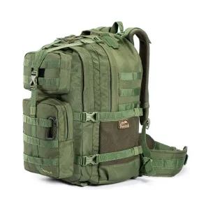 Alfa Military Tactical Backpack with Sling Bag Attachment -  45 Litres - Army Green