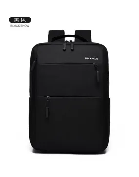 Anti-Theft Quick Response Backpack Bags With Usb Port -Black