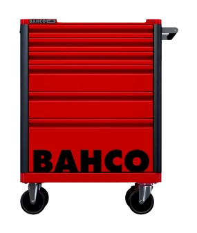 Bahco 1472K6RED E72 6 Drawer Red Mobile Roller Cabinet