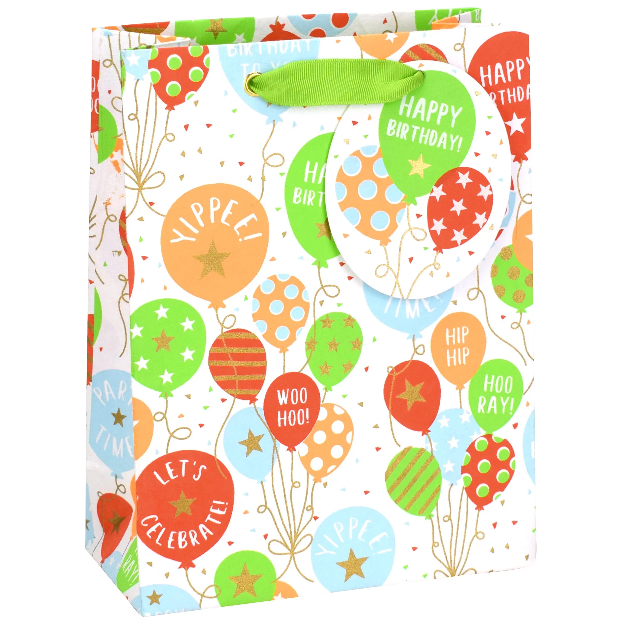 Balloons Medium Birthday Gift Bag