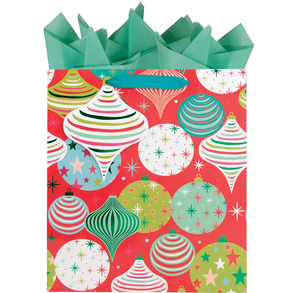 BAUBLES OF FUN LARGE GIFT BAG