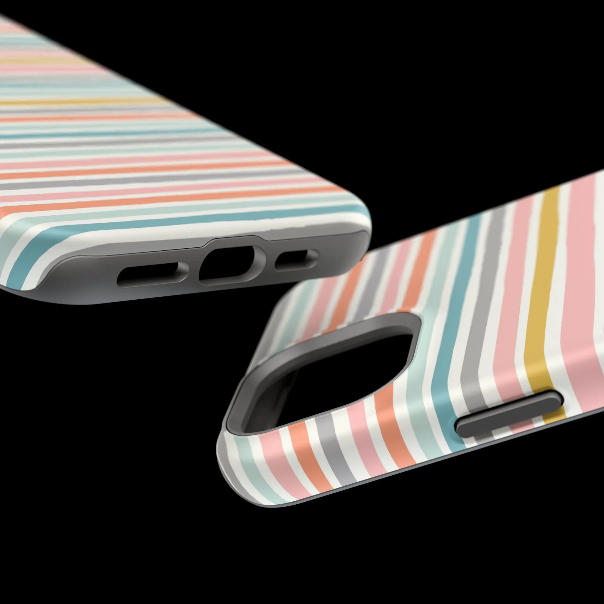 Beach Bum | Pastel Stripe Case