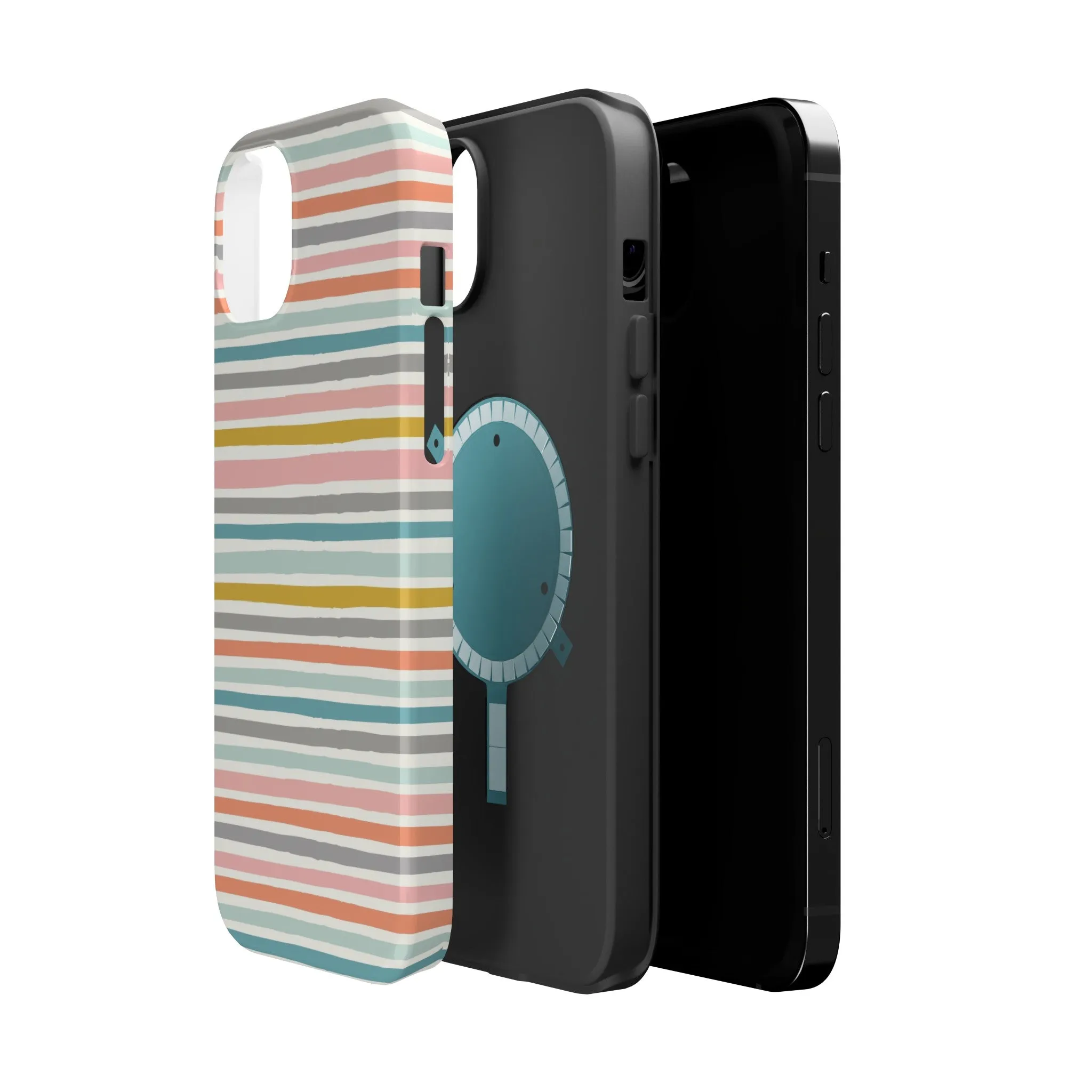 Beach Bum | Pastel Stripe Case