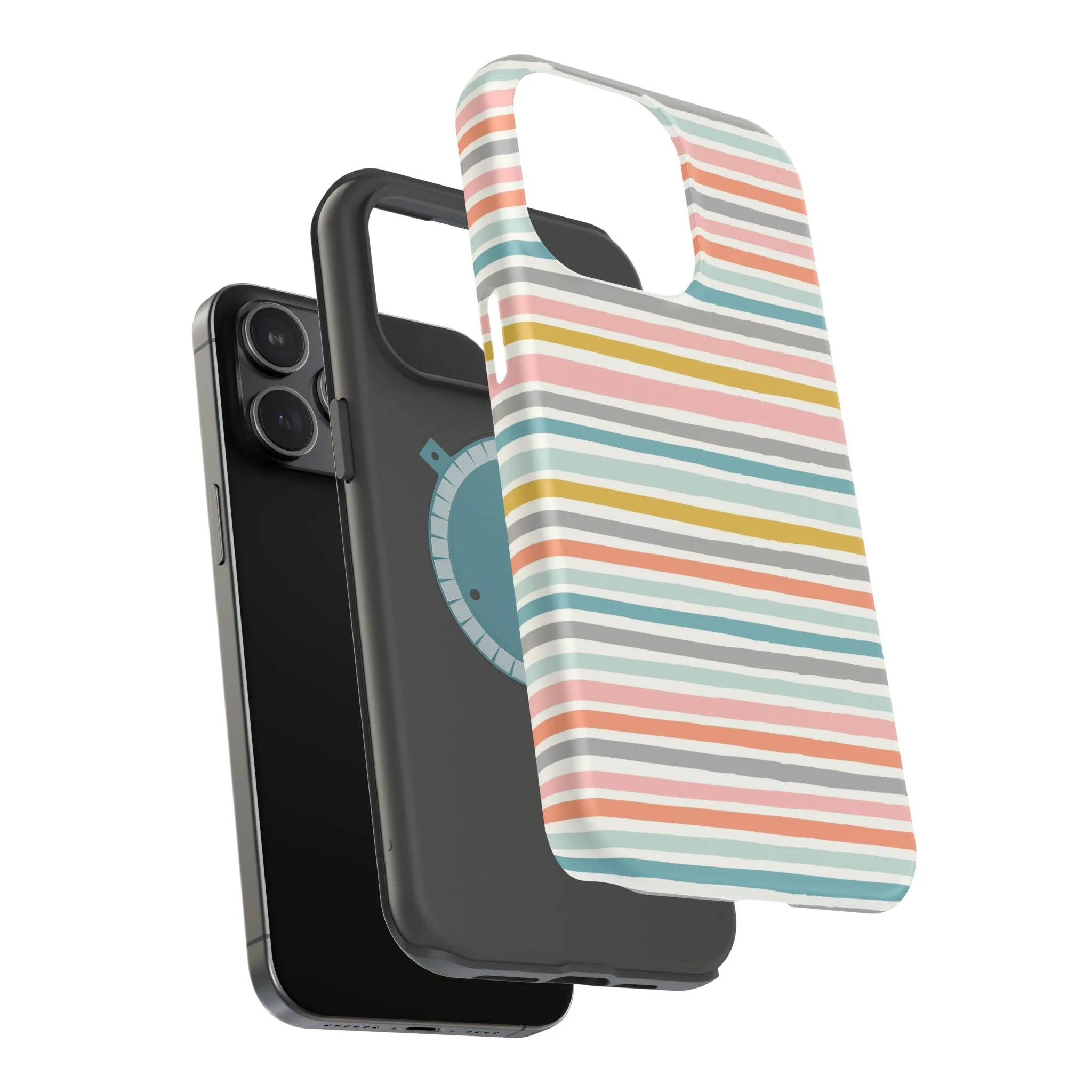 Beach Bum | Pastel Stripe Case