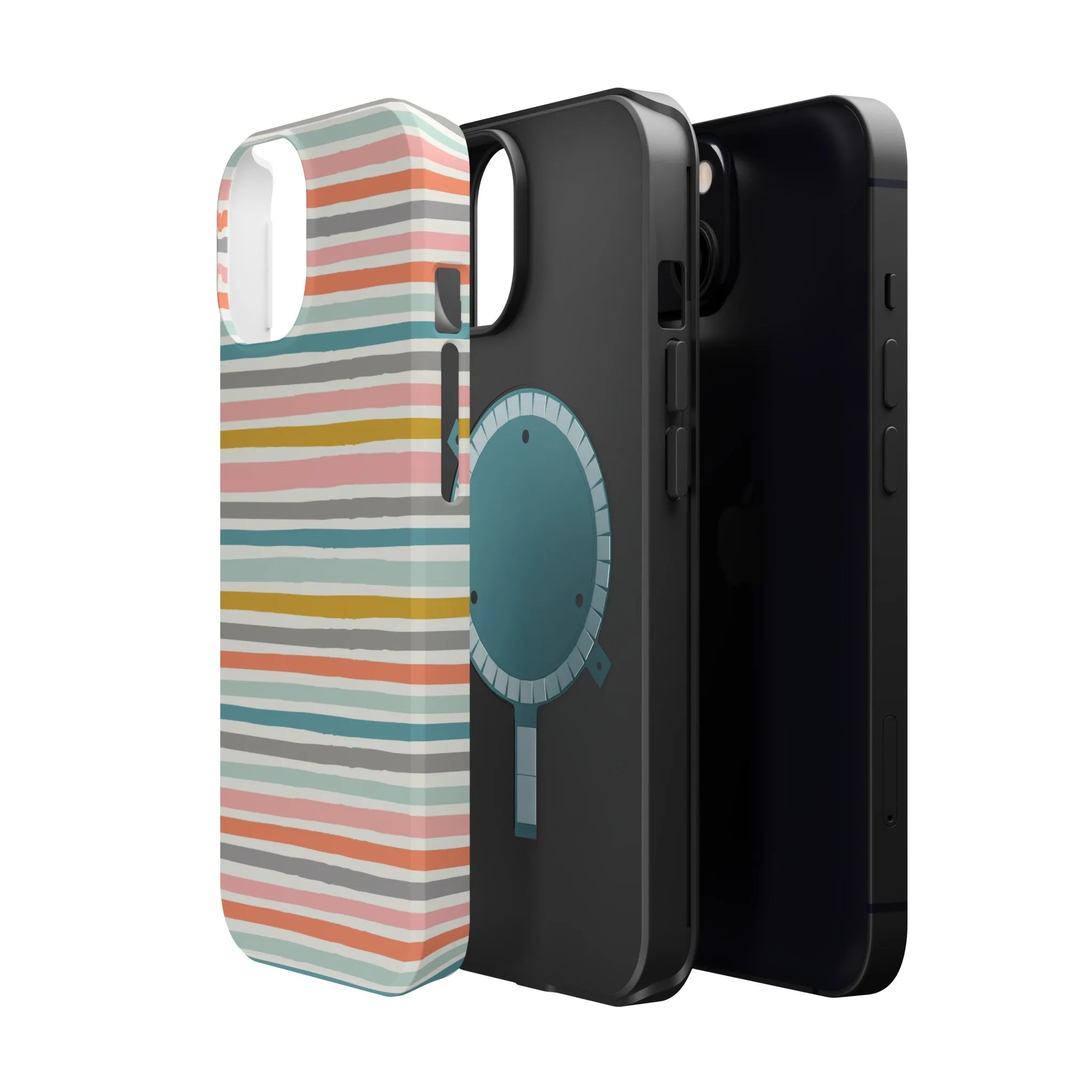 Beach Bum | Pastel Stripe Case