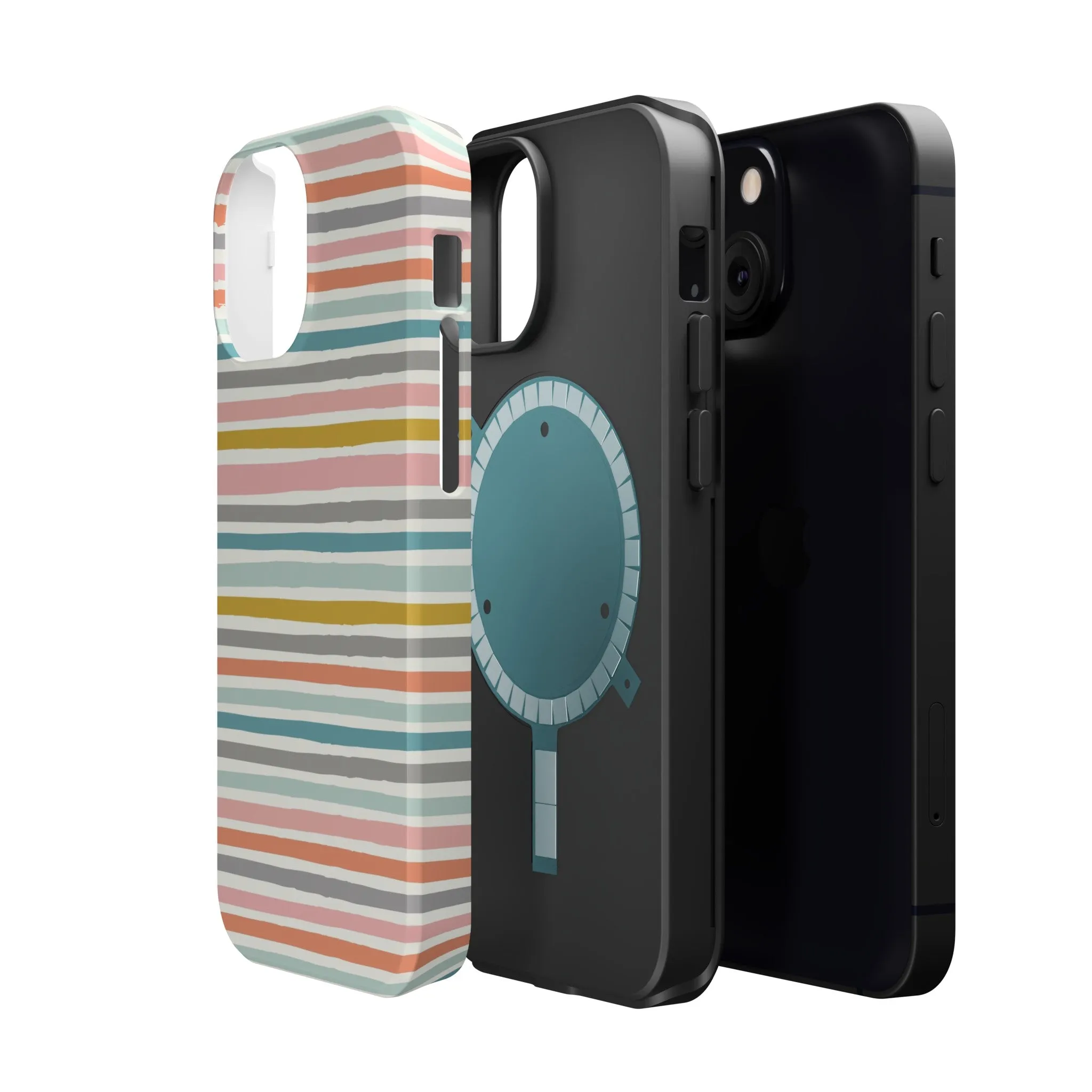 Beach Bum | Pastel Stripe Case