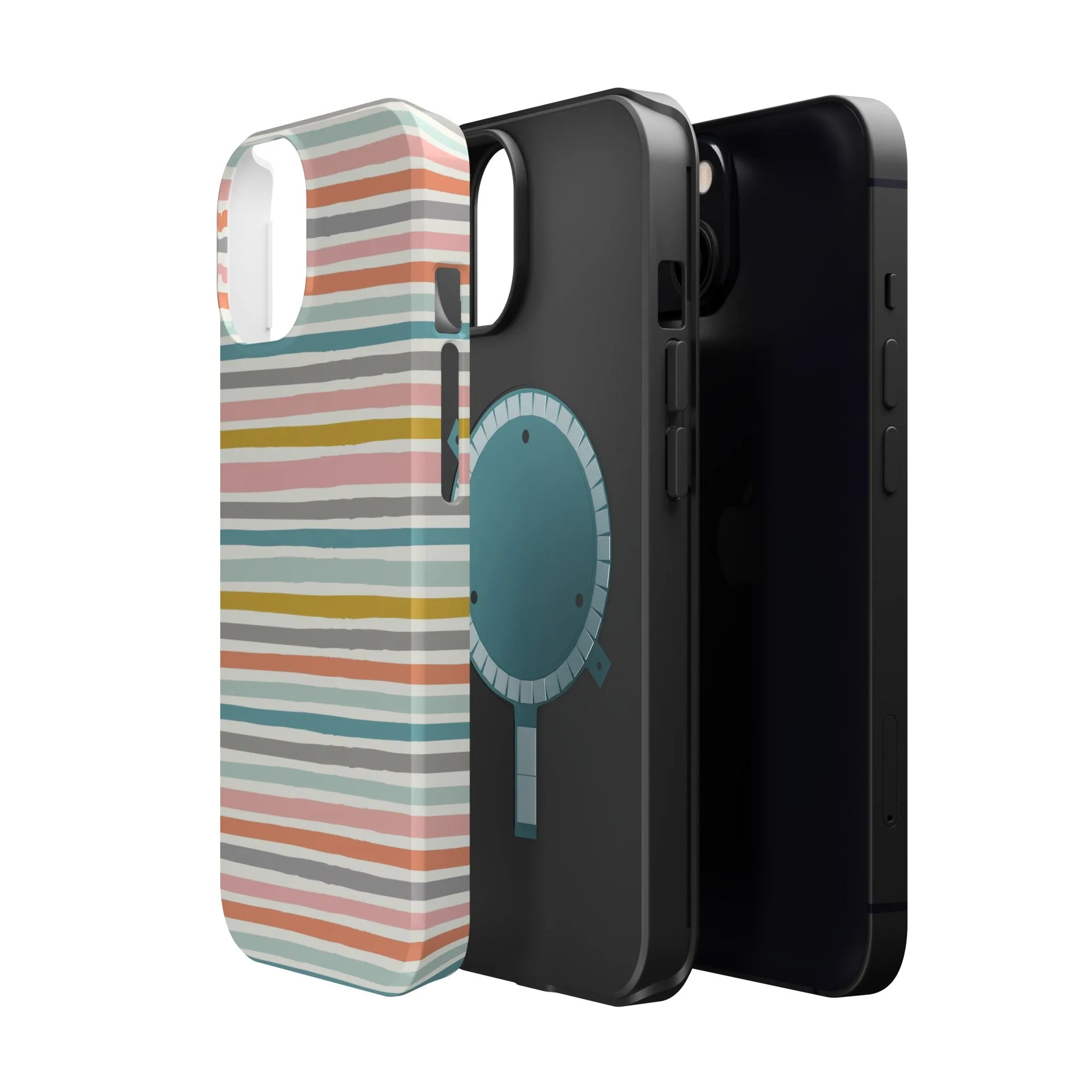 Beach Bum | Pastel Stripe Case