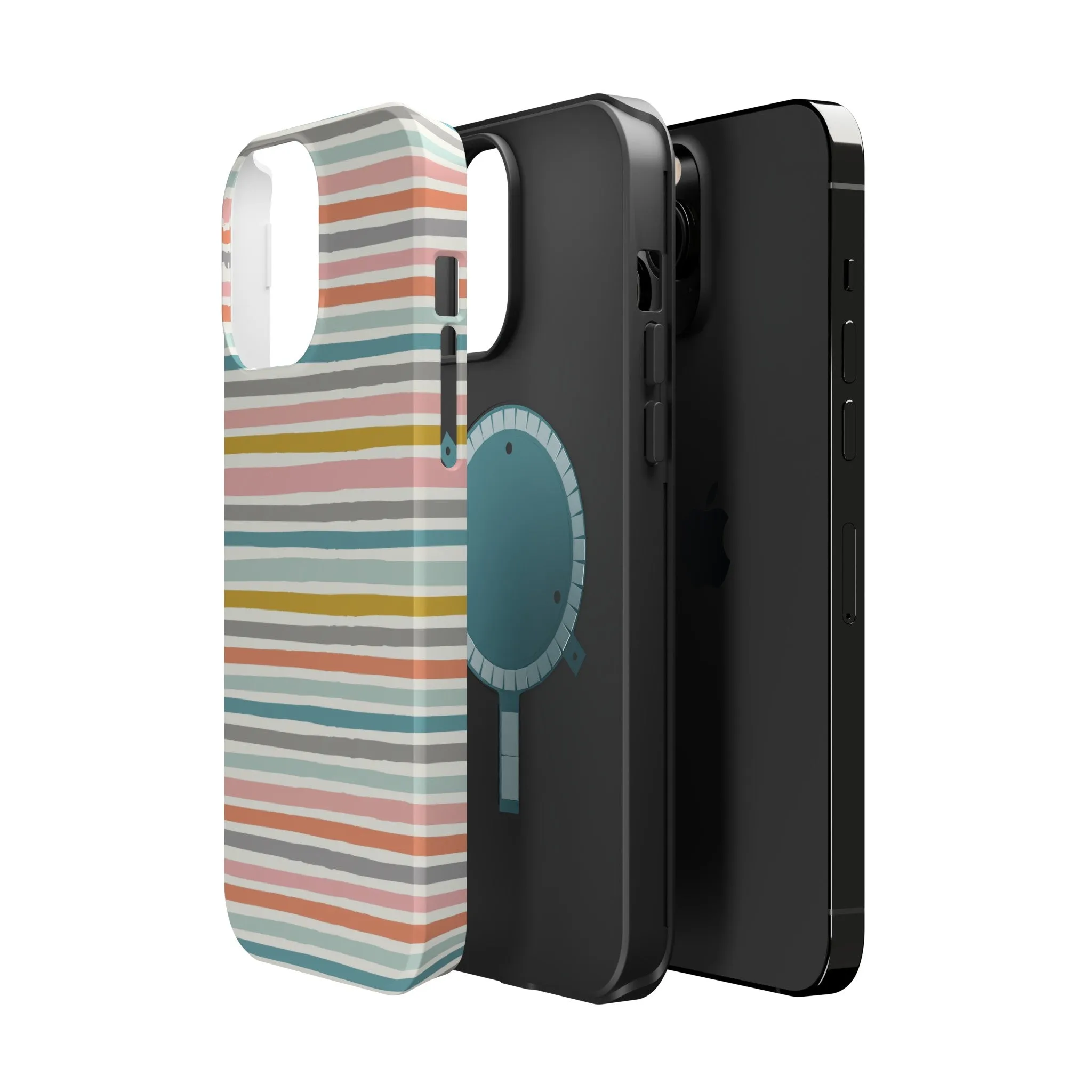 Beach Bum | Pastel Stripe Case