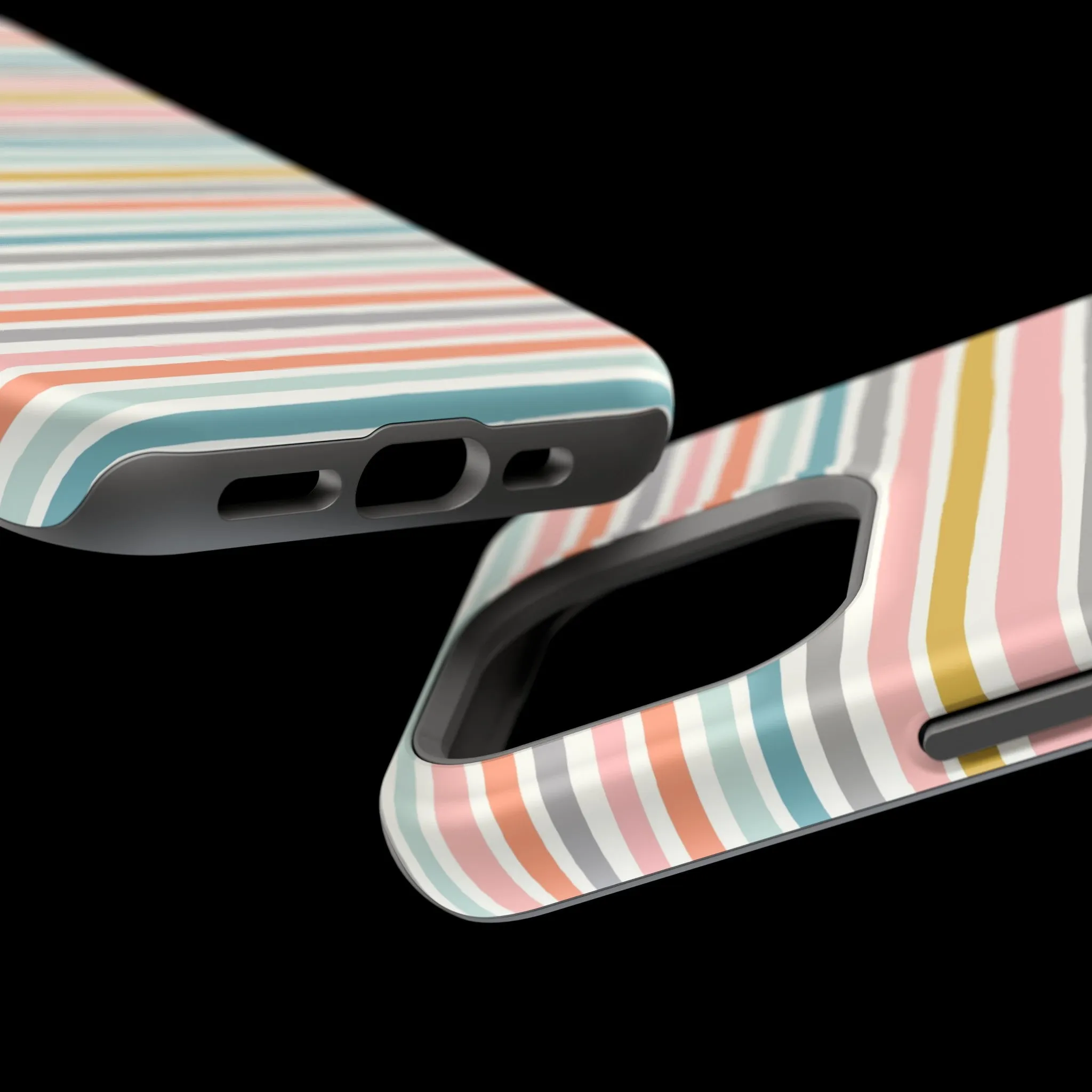 Beach Bum | Pastel Stripe Case