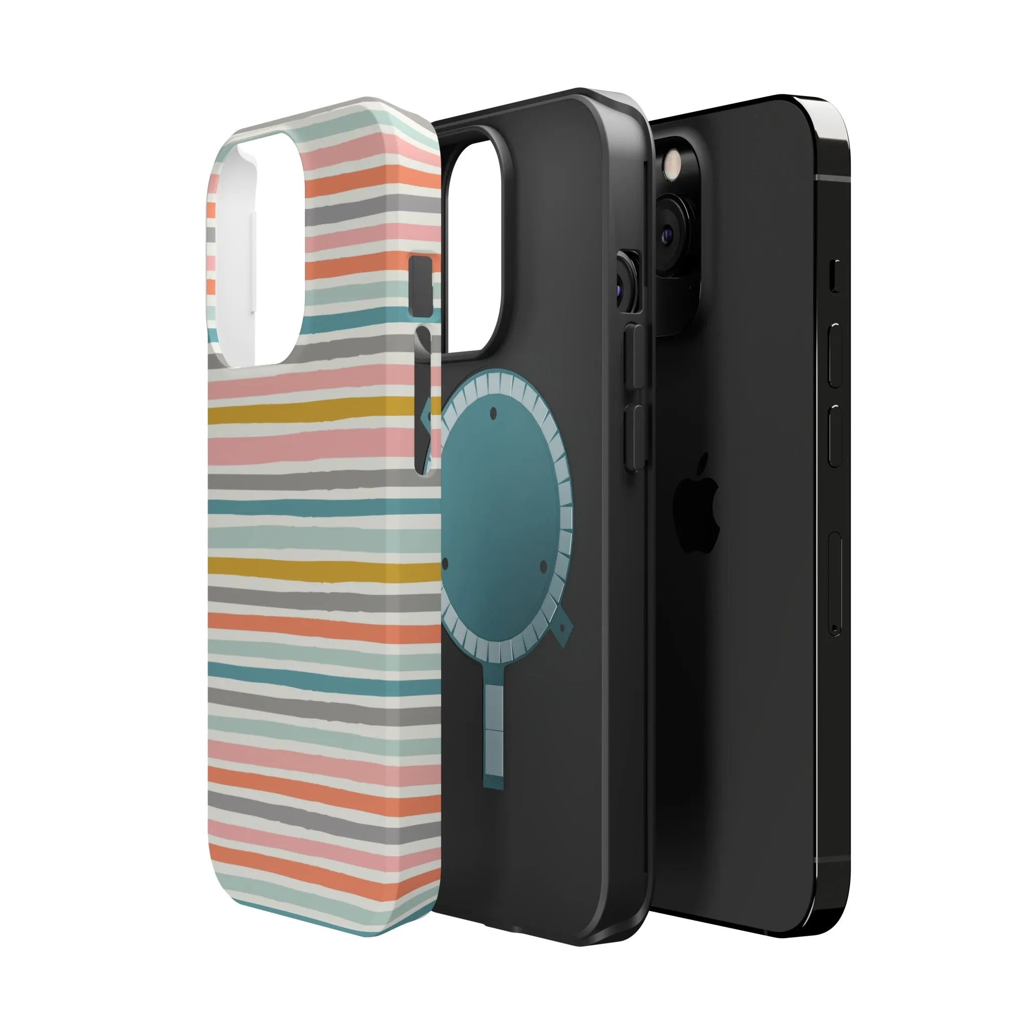 Beach Bum | Pastel Stripe Case