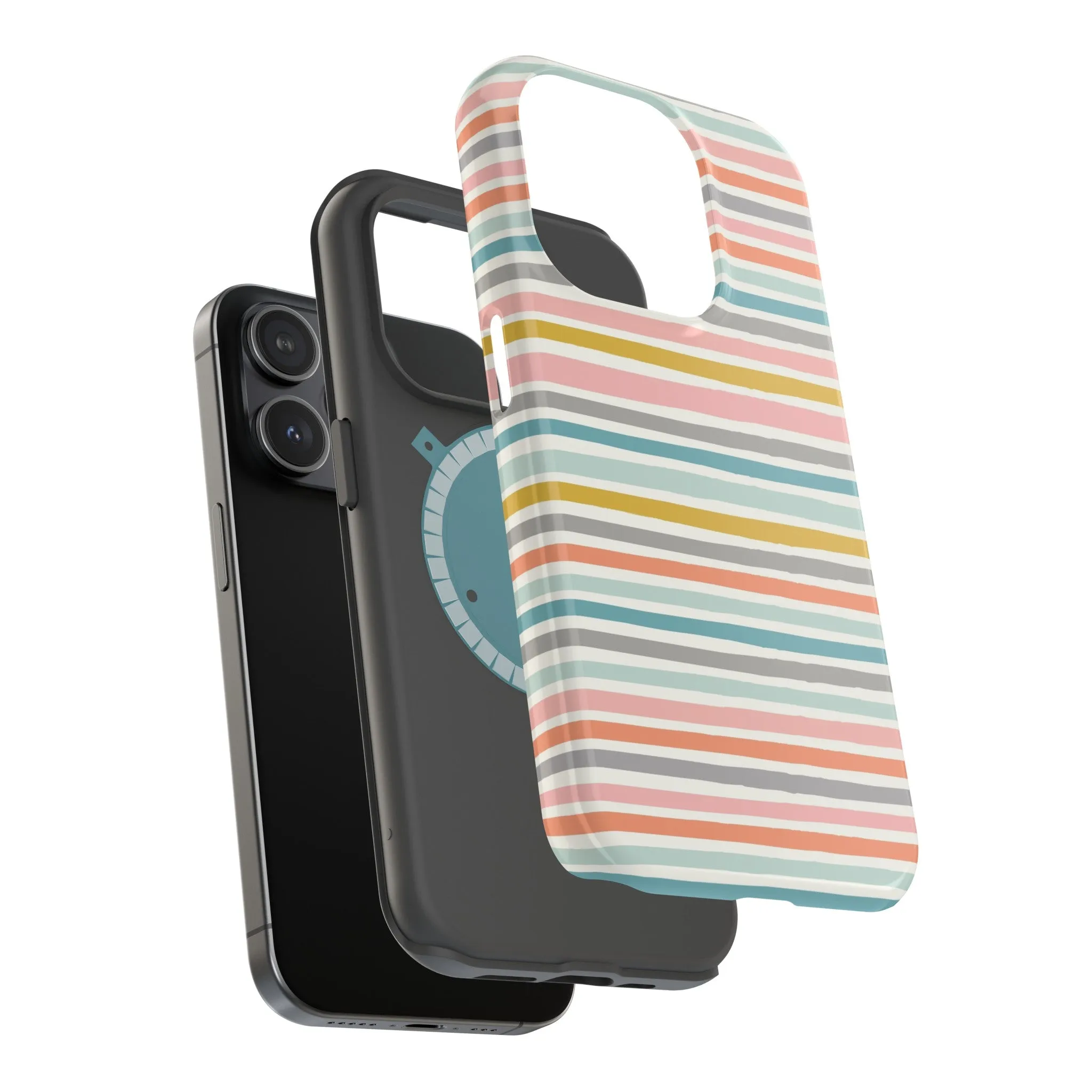 Beach Bum | Pastel Stripe Case