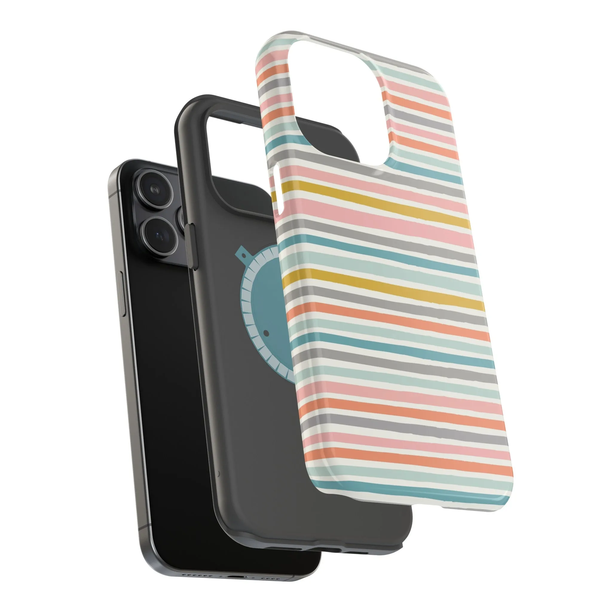 Beach Bum | Pastel Stripe Case