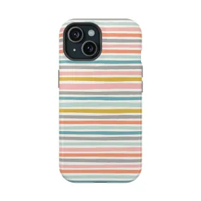 Beach Bum | Pastel Stripe Case