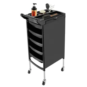 Beauty Salon Trolley Spa Styling Station Equipment Rolling Storage Tray Cart