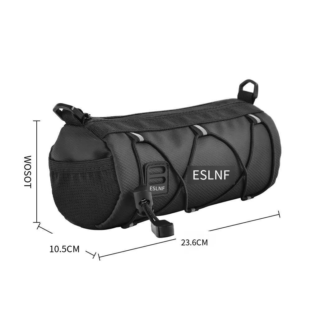 Bike Handlebar Bag Bicycle Front Bag Shoulder Bag Storage Bag with Shoulder Strap for Road Mountain Bike Cycling Travel