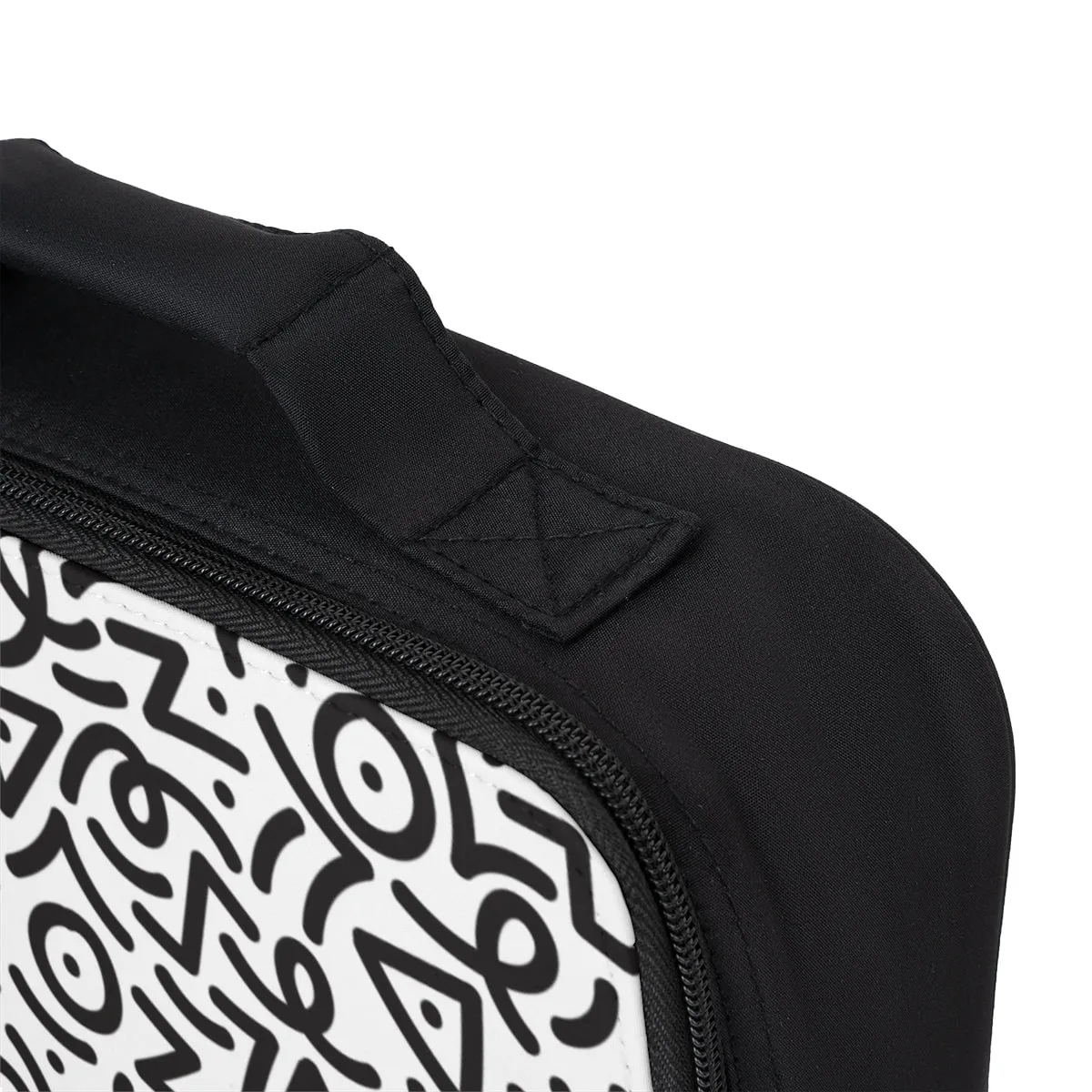 Black & White Abstract Backpack