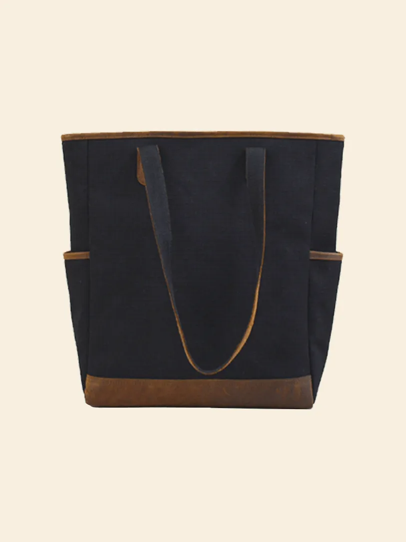 Black Cappucino Marlini Tote