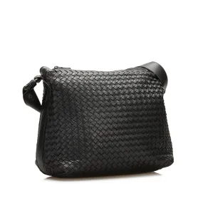 Bottega Veneta Intrecciato Leather Shoulder Bag (SHG-35446)