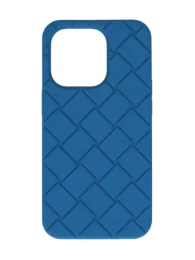 Bottega Veneta   Intreccio silicone iPhone 14 Pro case 