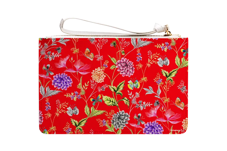 Broadview Red Clutch Bag