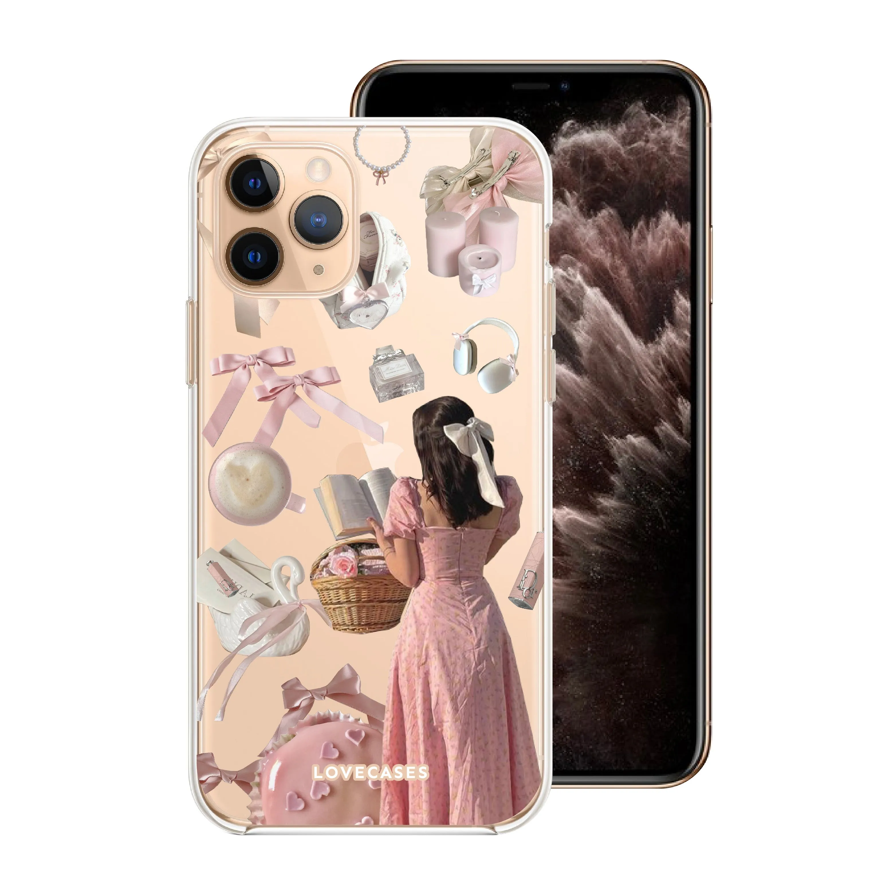 Brunette Soft Girl Aesthetic Phone Case