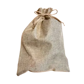 Burlap Gift Bag - Large