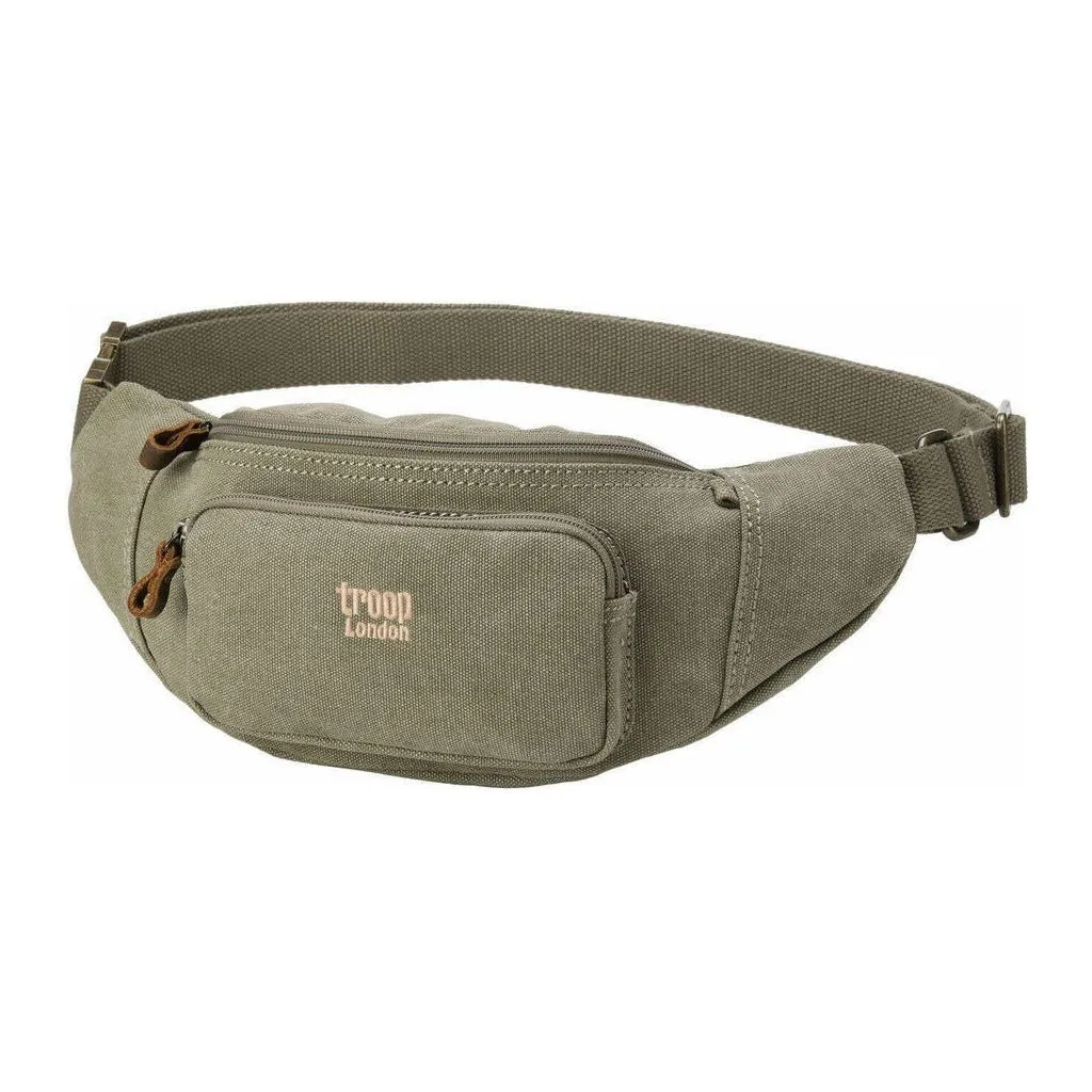 Canvas Waist Bag - Troop London Classic - 8 Colours