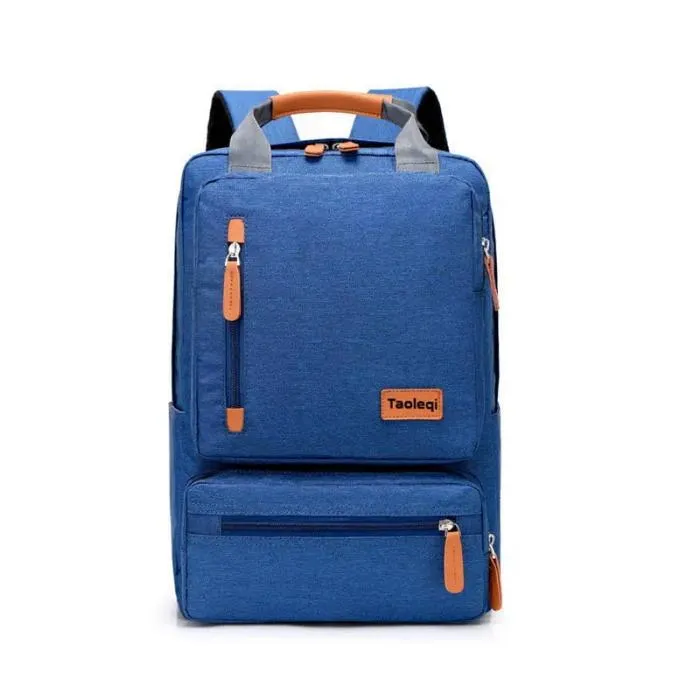 Casual Business Men Computer Backpack Light 15.6-inch Travel Bagpack New Lady Anti-theft Laptop Backpack Gray Blue Mochila