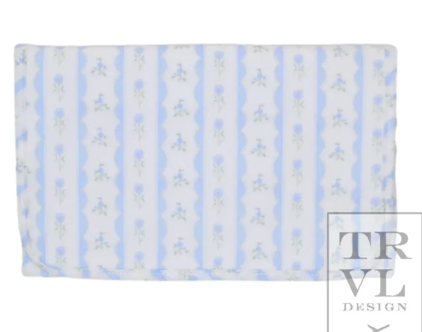 Changing Pad - Ribbon Floral Blue