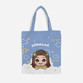 Chibi Me Series Full Print Canvas Bag - Chinese Female