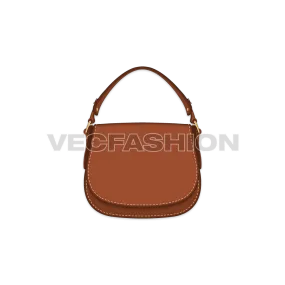 Classic Leather Saddle Bag