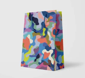 Colourful Camo Gift Bag