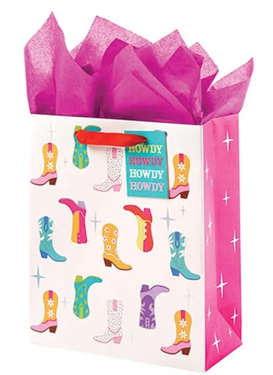 Cowgirl Medium Gift Bag