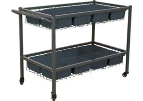 Craft Storage Trolley with Tubs