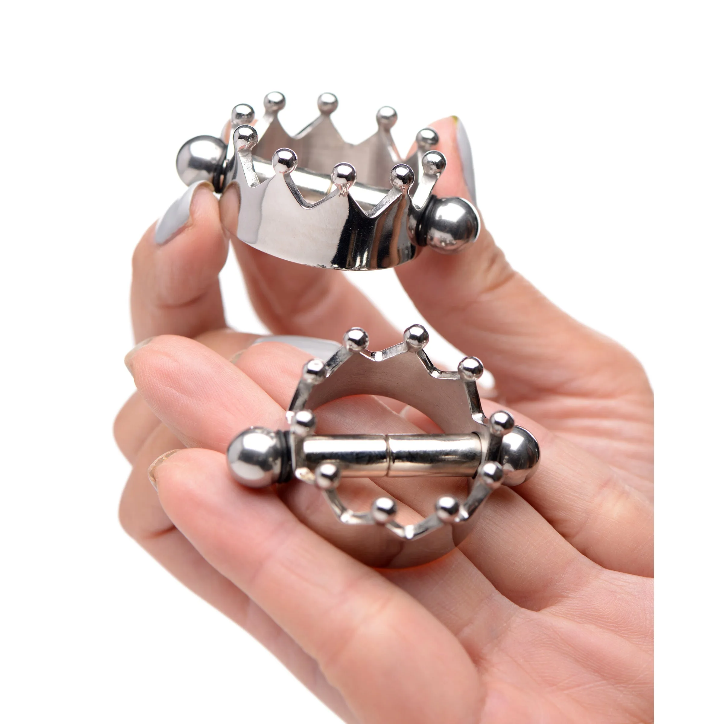 Crowned Magnetic Nipple Clamps