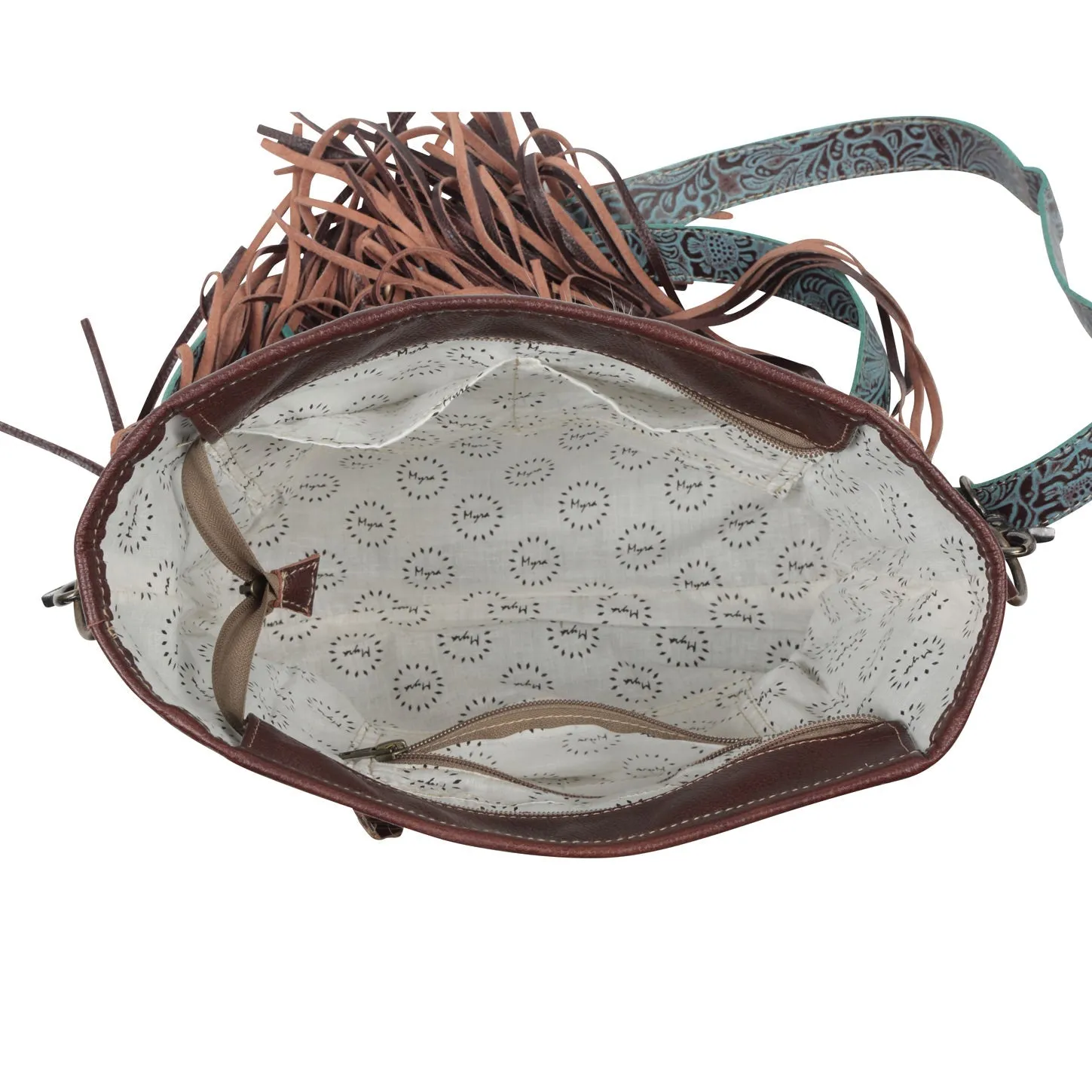 Dendrite Leather & Hairon Bag