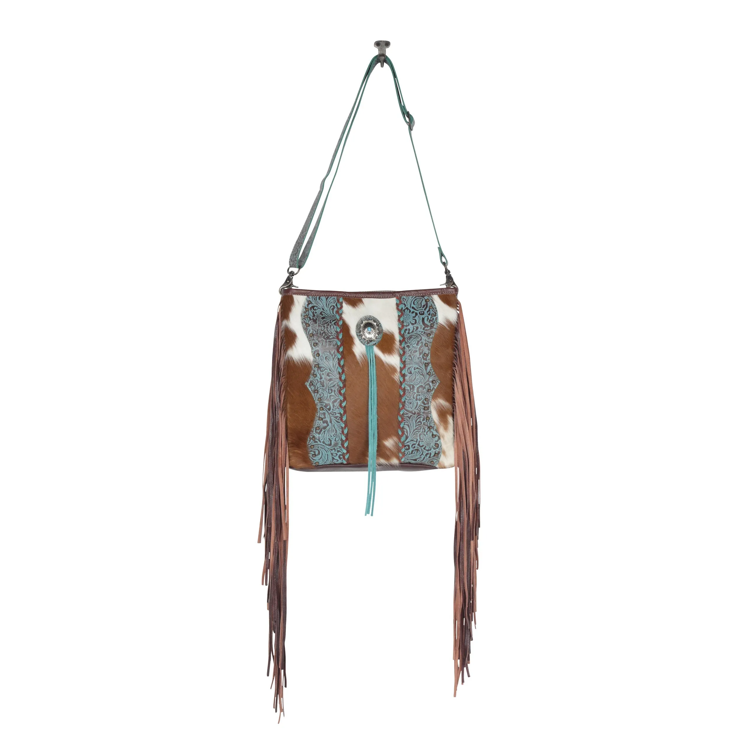 Dendrite Leather & Hairon Bag