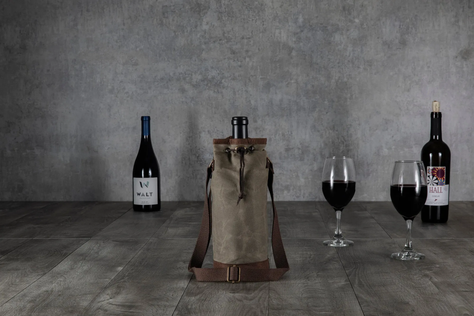 Denver Broncos - Waxed Canvas Wine Tote