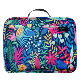 Diabetes Insulated Travel Bag- Blue Floral