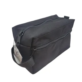 Dopp Kit - Tall Zippered Toiletry Bag (Black) by Hold Supply Company