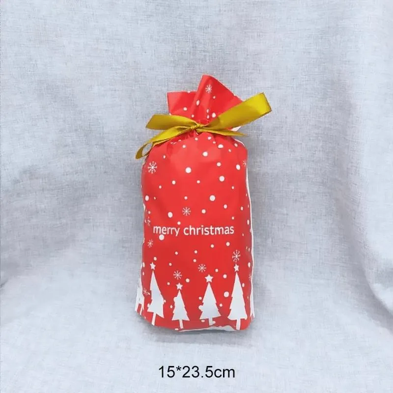 Drawstring Christmas Gift Bags