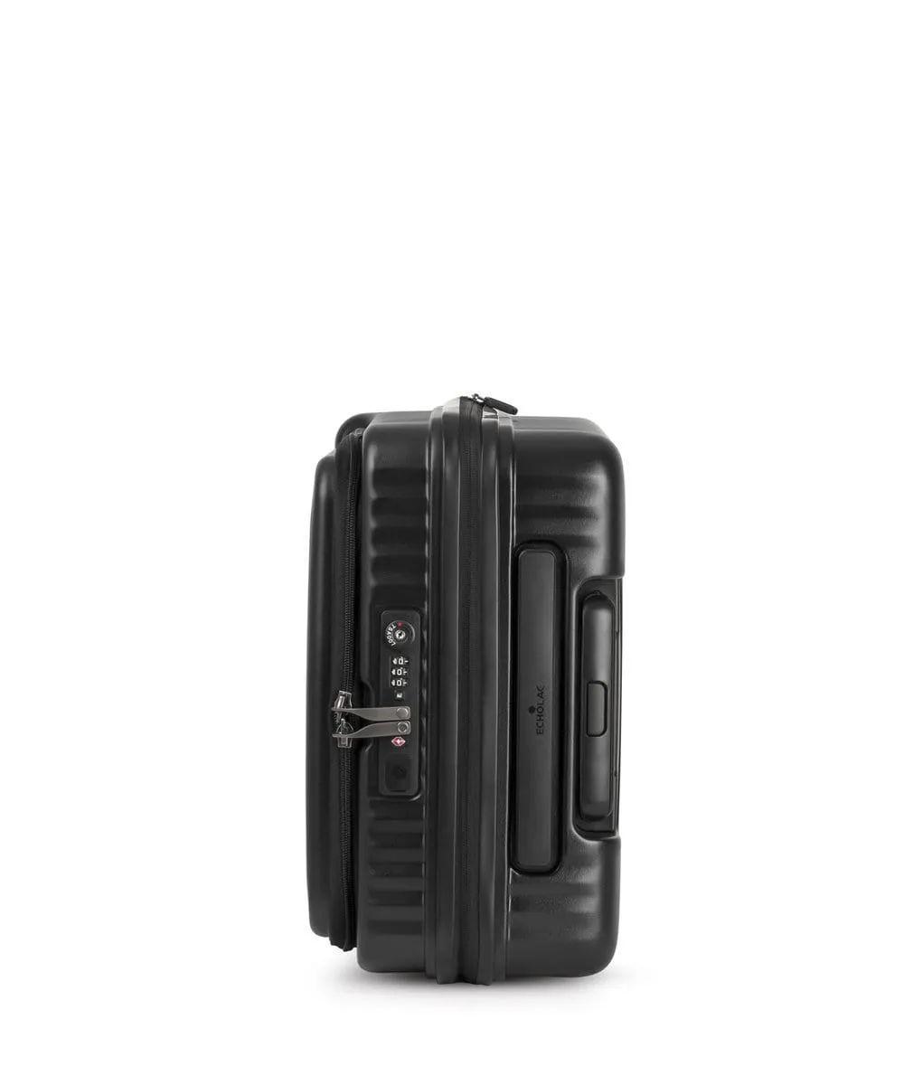 Echolac Celestra 20" Cabin Luggage Trolley Black - PC183 Black 20